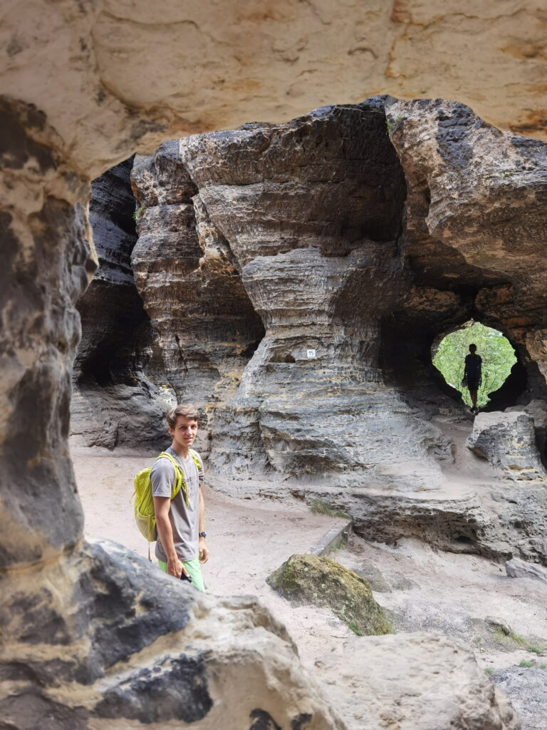 Willkommen im Felsenlabyrinth der Kleinen Tyssaer Wände