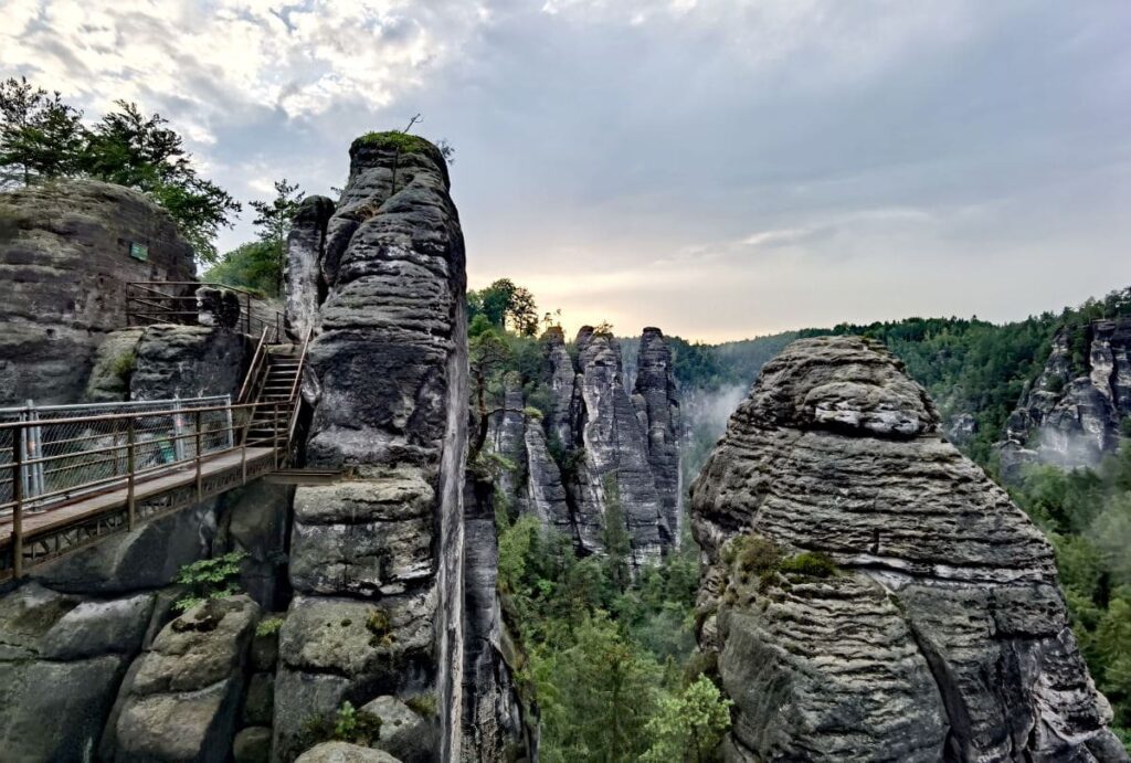 Die Bastei - Sächsische Schweiz