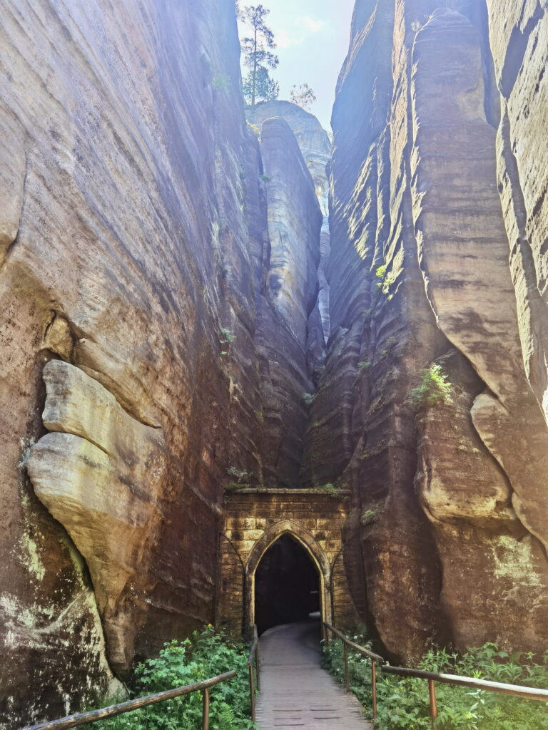 Bekannteste Felsenstadt Tschechien - die Adersbacher Felsenstadt