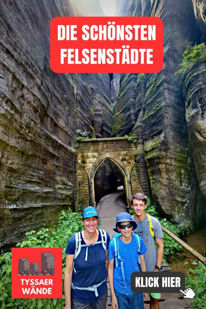 Felsenstadt Tschechien